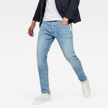G-star Jeans 3301 Slim 32 Light Indigo Aged