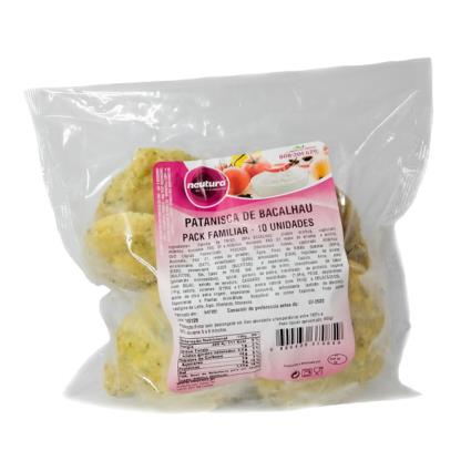 Patanisca Bacalhau Congelado Neutura saco 20un