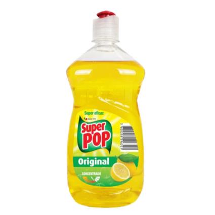 Detergente Loiça Concentrado Limão Super Pop 500mL