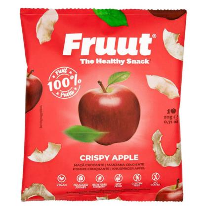 Fruta Desidratada Maçã Vermelha Fruut 20g