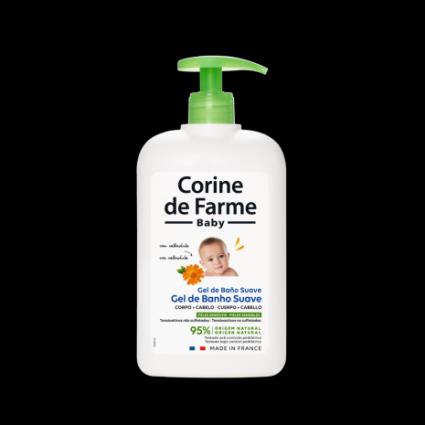 Gel de Banho Suave Corpo e Cabelo Baby Corine de Farme 500ml