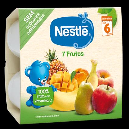 Copinho de Fruta Nestlé 7 Frutos 4un