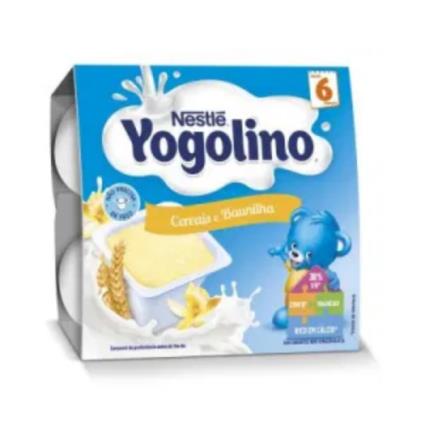 Yogolino Cereais e Baunilha Nestlé 4un