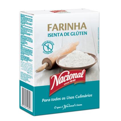 Farinha Isenta de Glúten Nacional 500g