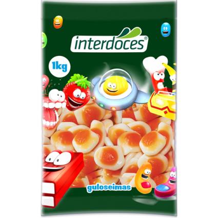 Gomas Ovos Interdoces 1kg