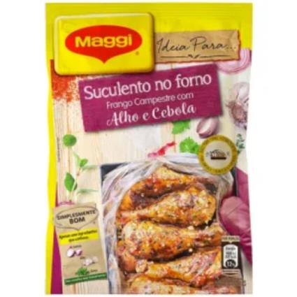 Suculento no Forno Alho e Cebola Maggi 36g