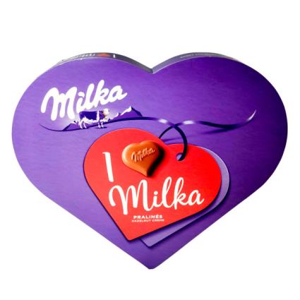 Bombons Chocolate I Love Milka 165gr