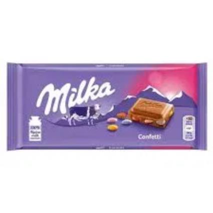 Chocolate Confetti Milka 100g