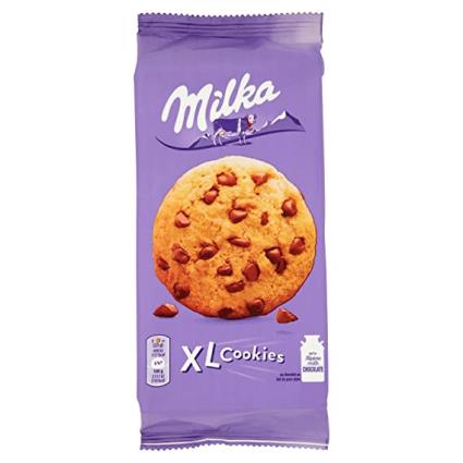 Bolachas Cookies XL Milka 184g