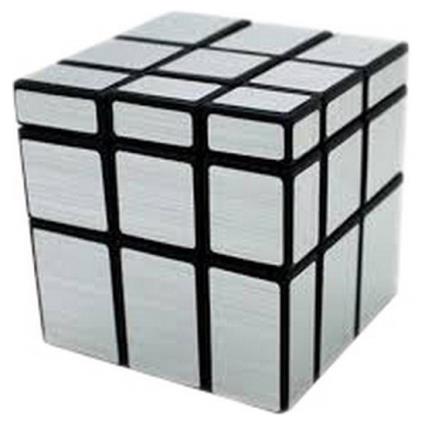 Qiyi Cubo Rubik Mirror 3x3 One Size Silver / Black