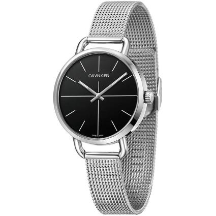 Calvin Klein Watches Ver K7b23121 One Size Silver Grey / Black