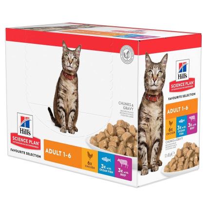 Bocadinhos tenros Hill s para gatos