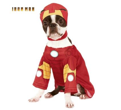 Fato Iron Man para cães