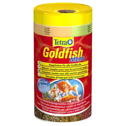 Tetra Goldfish Menu mistura premium