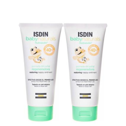 Isdin Baby Naturals Nutraisdin Pomada Regeneradora Pack Promocional 2x100ml