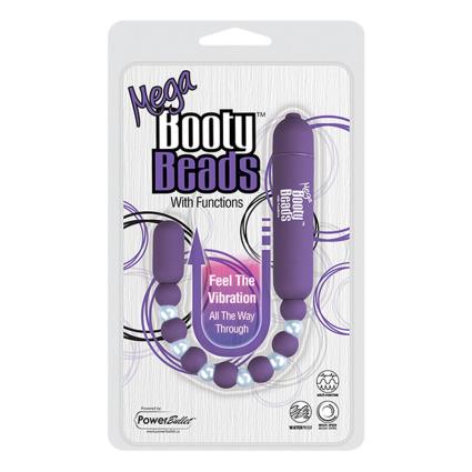 Plug Vibratório Butt PowerBullet Mega Booty Beads with 7 Functions Violet
