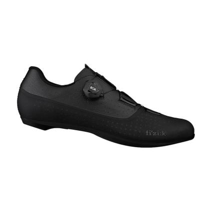 Fizik Sapatos Wide Road Tempo R4 Overcurve EU 46 Black / Black