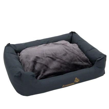 Cama Sleepy Time cinza para cães - Grande