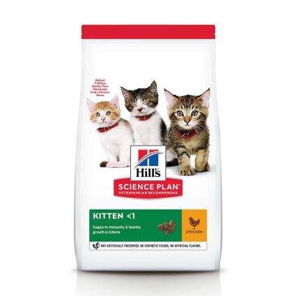 Hill's Kitten com frango ração para gatinhos - Pack económico: 2 x 7 kg