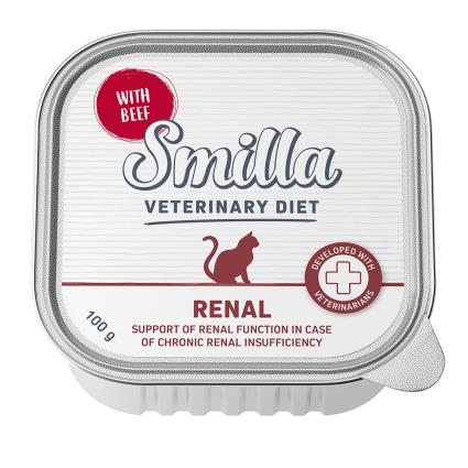 Smilla Veterinary Diet Renal - 24 x 100 g - vaca