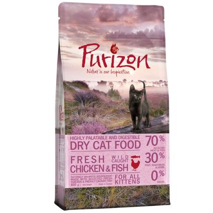 Purizon Kitten frango e peixe - 6,5 kg