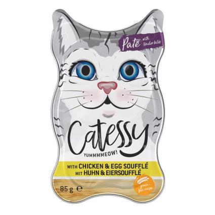 Catessy Soufflé com frango e ovo - 18 x 85 g