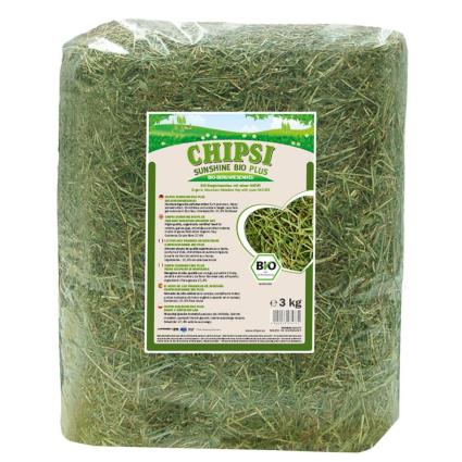 Chipsi Sunshine Bio Feno do prado  - Pack económico: 2 x 3 kg