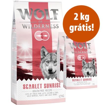 Wolf of Wilderness ração 14 kg em promoção: 12 kg + 2 kg grátis! - Soft High Valley com vaca