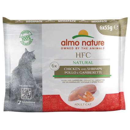 Almo Nature HFC Saquetas 6 x 55 g - Atum e frango