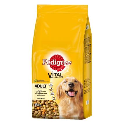 Pedigree Adult com frango e vegetais - Pack económico: 2 x 15 kg