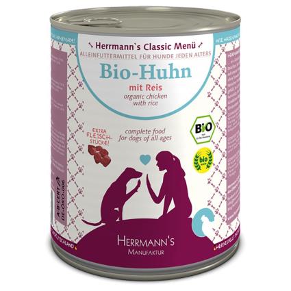 Herrmann's Menü Classic 6 x 800 g - Bio Vaca com bio trigo mourisco