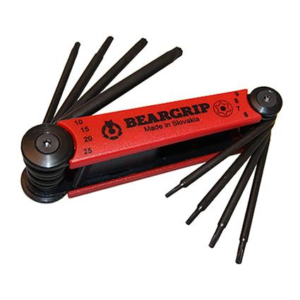 Jogo de Chaves Beargrip 6, 7, 8, 9, 19, 15, 20, 25 mm (8 pcs)