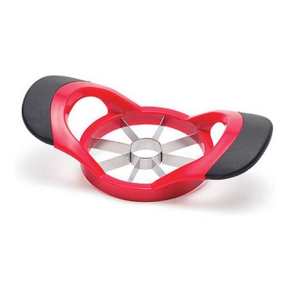 Cortador de Maçãs Vermelho 9 cm Aço inoxidável