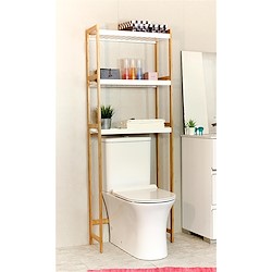 Estante PARA SANITA LOTUS 3 PRATELEIRAS BAMBOO
