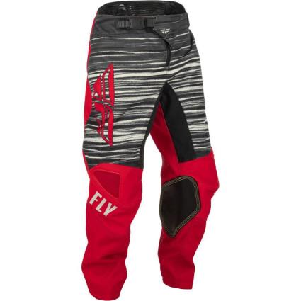 Fly Racing Calça Infantil Fly Racing Kinetic Wave 26 Red / Grey