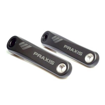 Praxis Pedais Ecrank Carbon Bosch-yamaha Praxis 172.5 mm Black