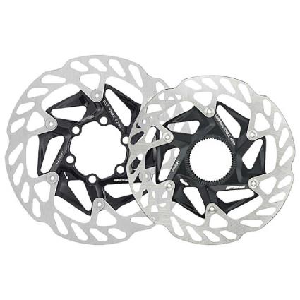 Fsa Disco Travão K-force We Center Lock 140 mm Black / Silver