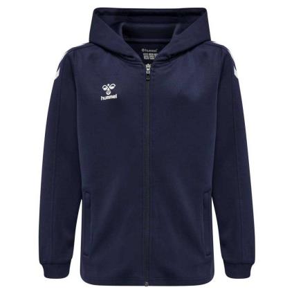Hummel Moletom Zip Completo Core Xk Poly 128 cm Marine