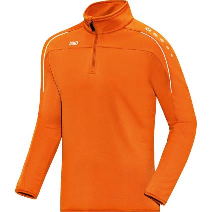 Jako Moletom Com Zíper Jako Classico S orange fluo