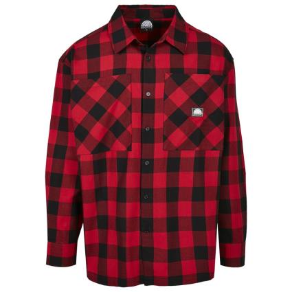 Southpole Moletom De Flanela Southpole Check L rouge