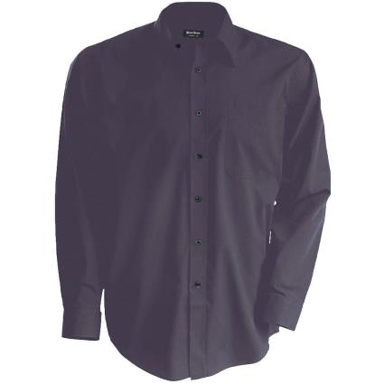 Kariban Camisa Popeline M Black Froid