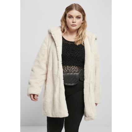 Urban Classics Jaqueta Com Capuz Teddy Coat 2XL White