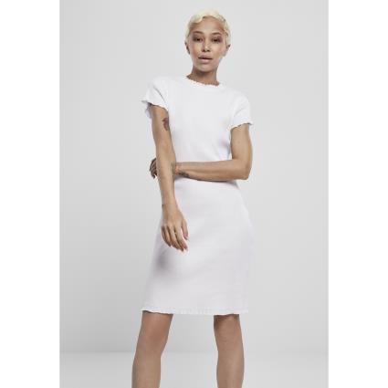 Urban Classics Vestido Rib XS White