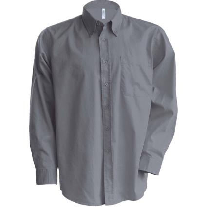 Kariban Camisa Oxford M Silver