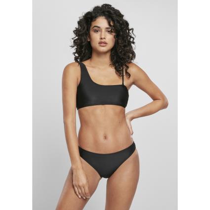 Urban Classics Biquíni Feminino Urban Classics Recycled Asymmetric Top XS noir