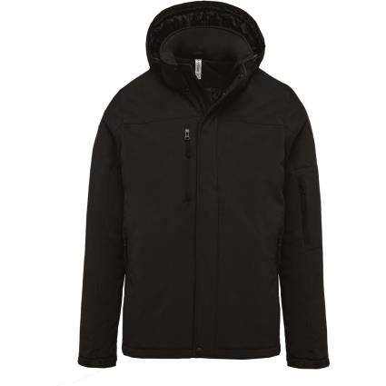Kariban Doublée Capuche Parka Softshell 4XL Black