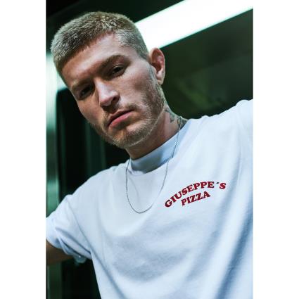 Mister Tee Camiseta Mister Tee Giueppe´s Pizzeria XL White