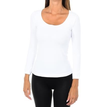 Intimidea Camiseta De Manga Comprida Dakota M-L White