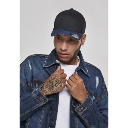 Flexfit Cap Wooly Penteado 2-tone S-M Black / Navy Blue