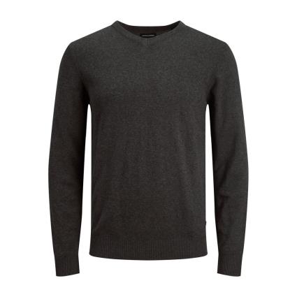 Jack & Jones Estacionar Jack & Jones Emil Knit Noos 2XL dark grey melange